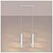Sollux Lighting Lampada A Sospensione Liro 2 Bianco Sl.1692 - Moderno Lampada A Sospensione Bianco 125x33x6 Cm - Foto miniatura 3