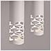 Sollux Lighting Lampada A Sospensione Liro 2 Bianco Sl.1692 - Moderno Lampada A Sospensione Bianco 125x33x6 Cm - Foto miniatura 4