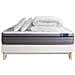 Pacchetto Letto Completo - Materasso 140x190cm + Box Spring Con Doghe (kit) + 2 Cuscini + Piumino - Actimemo Zen - Foto miniatura 7