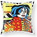 Set Di 2 Copricuscini 45x45 Cm Ricamati Art Usa Neverland - Foto miniatura 1