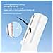 Set Rasoio Elettrico 4-in-1 Per Donna - Rimozione Indolore Di Peli Per Viso, Corpo, Naso E Sopracciglia White - Foto miniatura 6