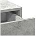 Tavolo da Trucco 2 pcs Grigio 40 x 41 x 75 cm Legno multistrato - Foto miniatura 7
