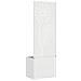 Vaso da Giardino con Pannello Decorativo Bianco 50 x 140 cm - Foto miniatura 7