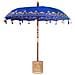 Parasol Balinese Blu 210-220 cm Cotone, legno massello - Foto miniatura 1