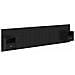 Testata con Comodino 3 pcs Rovere Nero Legno multistrato - Foto miniatura 1