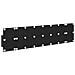Testata con Comodino 3 pcs Rovere Nero Legno multistrato - Foto miniatura 9