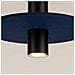 Lampada A Sospensione Pelta 1 Nero /navy Sl. 1884 - Moderno Lampada A Sospensione Blu Navy /nero 126x30x30 Cm - Foto miniatura 6