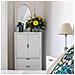 Armadio In Legno Bianco 62x36,5x118h - Foto miniatura 2