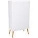 Armadio In Legno Bianco 62x36,5x118h - Foto miniatura 5