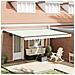 Tenda Retrattile Crema 450 × 300 cm Poliestere e Metallo - Foto miniatura 2