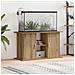 Supporto per acquario artigianale in rovere 101x41x58 cm in legno ingegnerizzato - Foto miniatura 2