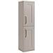 | Set di mobili da bagno - 60 cm & 136 cm - Cashmere opaco - Design funzionale - Mobili da bagno eleganti - Armadio alto da bagno - CLASSIC - Foto miniatura 5