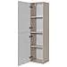 | Set di mobili da bagno - 60 cm & 136 cm - Cashmere opaco - Design funzionale - Mobili da bagno eleganti - Armadio alto da bagno - CLASSIC - Foto miniatura 6