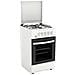 Cucina 4 Fuochi a Gas Forno a gas 50x50 cm Bianco 55 G40F WHITE - Foto miniatura 1