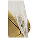 Applique Da Parete Ocean Oro E Vetro 21×8×31 Cm - Foto miniatura 4