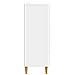 Credenza Bianco Lucido 66 x 34,5 x 95 cm Legno ingegnerizzato - Foto miniatura 4