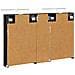 Set di Armadi da Bagno con porta 3 pcs 100 x 10,5 x 60,5 cm - Foto miniatura 9