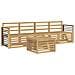 Set divani Legno di Acacia Massello - Foto miniatura 1