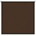 Tenda a Rullo Esterno Blocco UV 90% Marrone 140 x 140 cm HDPE - Foto miniatura 1