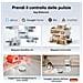 Qrevo 2 Pro Robot Aspirapolvere Lavapavimenti 25.000Pa, Bianco | Panno Estensibile, Antigroviglio, Autopulizia Panno 75°C, Rimozione Automatica dei Panni, Evita Ostacoli,Bianco - Foto miniatura 6