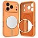 Custodia In Silicone Arancione Per Iphone 17 Pro Max Con Magsafe - Foto miniatura 3