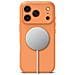 Custodia In Silicone Arancione Per Iphone 17 Pro Max Con Magsafe - Foto miniatura 4