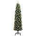 Albero di Natale artificiale con 300 LED Verde 240 cm - Foto miniatura 1