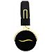 Cuffie Hi-Deejay On-Ear con Control Talk Colore Nero e Giallo - Foto miniatura 1