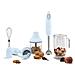 Frullatore a Immersione 50's Style HBF02PBEU Potenza 700 Watt con Accessori Colore Azzurro Pastello - Foto miniatura 11