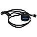 Aurora Hardtube Led Ring 16mm Deep Black - Digital Rgb - Foto miniatura 1