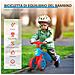 Bicicletta Senza Pedali Per Bambini Da 18 A 36 Mesi Rosso Blu Giallo - Foto miniatura 5