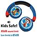 Pat 'patrouille Comode Cuffie Pieghevoli 2 In 1 Bluetooth E Cablate Per Bambini Con Limitazione Del Suono - - Foto miniatura 2