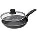 Padella 26 cm Con Coperchio In Vetro, Adatta All' Induzione, Alluminio, Grigio, 2 unità - Foto miniatura 8
