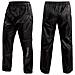 Pantaloni Antipioggia Anti Vento Impermeabili Antiacqua Foderato Moto Nero Xs - Foto miniatura 2