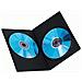 DVD Slim Double-Box 25, Black 2dischi Nero - Foto miniatura 1