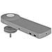 Viewlite link docking station USB-C EUR - scrivania 812 Colore Argento / Bianco - Foto miniatura 1
