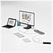 Viewlite link docking station USB-C EUR - scrivania 812 Colore Argento / Bianco - Foto miniatura 2