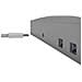 Viewlite link docking station USB-C EUR - scrivania 812 Colore Argento / Bianco - Foto miniatura 9
