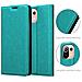 Custodia Compatibile Con Xiaomi Mi 11 Lite (4g / 5g) / 11 Lite Ne In Turchese Petrolio - Coperchio Protettiva Con Chiusura Magnetica, Funzione Stand E Tasca Per Le Carte - Foto miniatura 5