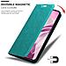Custodia Compatibile Con Xiaomi Mi 11 Lite (4g / 5g) / 11 Lite Ne In Turchese Petrolio - Coperchio Protettiva Con Chiusura Magnetica, Funzione Stand E Tasca Per Le Carte - Foto miniatura 6