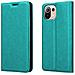 Custodia Compatibile Con Xiaomi Mi 11 Lite (4g / 5g) / 11 Lite Ne In Turchese Petrolio - Coperchio Protettiva Con Chiusura Magnetica, Funzione Stand E Tasca Per Le Carte - Foto miniatura 8