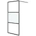 Parete Doccia Walk In 90x195 Cm Vetro Semi Smerigliato Esg - Foto miniatura 2