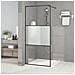 Parete Doccia Walk In 90x195 Cm Vetro Semi Smerigliato Esg - Foto miniatura 1