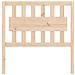Testiera Per Letto 95,5x4x100 Cm In Legno Massello Di Pino - Foto miniatura 3