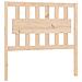Testiera Per Letto 95,5x4x100 Cm In Legno Massello Di Pino - Foto miniatura 1
