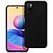 Custodia Tpu Silicone Cover Soft-case Per Xiaomi Redmi 10 Black - Foto miniatura 1