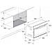Forno Elettrico da Incasso 29320615 Capacità 101 L Multifunzione Ventilato Colore Bianco - Foto miniatura 4