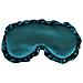 Benda Oscurante Morbida In Pizzo Con Volant Con Maschera Per Gli Occhi Addormentata Con Cinturino Regolabile Verde - Foto miniatura 3