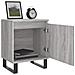 Comodini Grigio Sonoma 2 Pz 40x30x50 Cm In Legno Multistrato - Foto miniatura 3