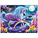 Glitter Unicorn Puzzle Da 100 Pezzi Per Bambini - 12980 - Ogni Pezzo A Unico, I Pezzi Si Incastrano Perfettamente Insieme - Foto miniatura 1